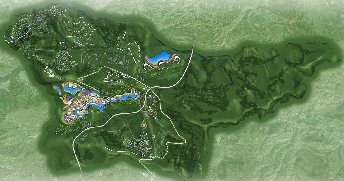 峨眉山香花嶺 峨眉山商業休閑一體化概念規劃設計 峨眉山香花嶺 峨眉山商業休閑一體化概念規劃設計