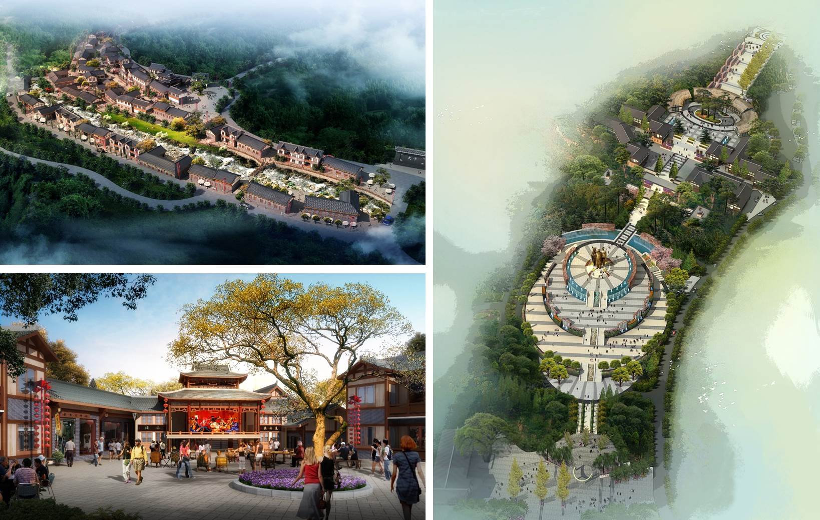 太平古鎮特色小鎮建筑設計