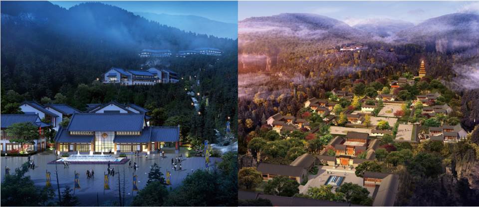 承德雙塔山度假區建筑設計 承德雙塔山度假區建筑設計