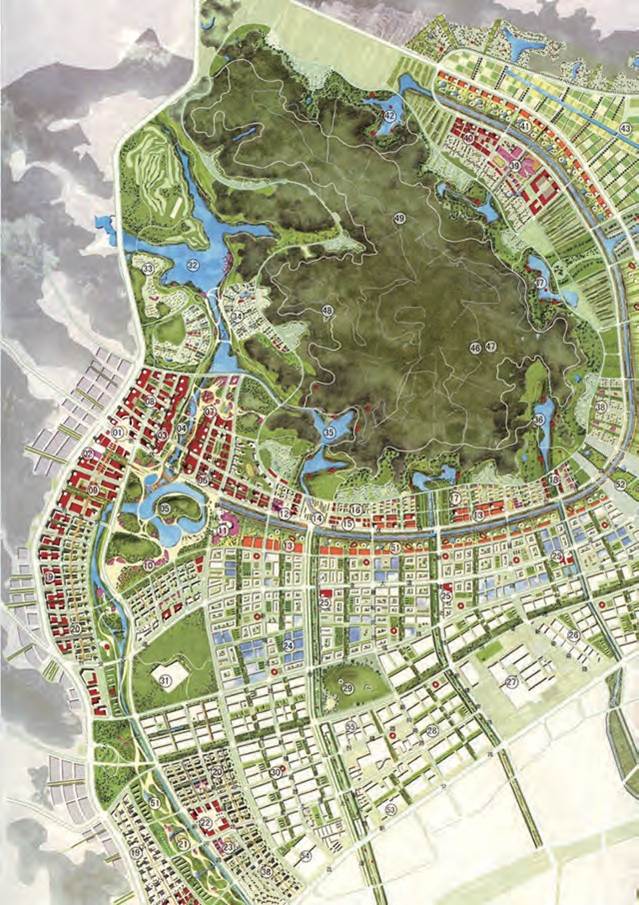 廣東增成高科技新城城市建筑設計