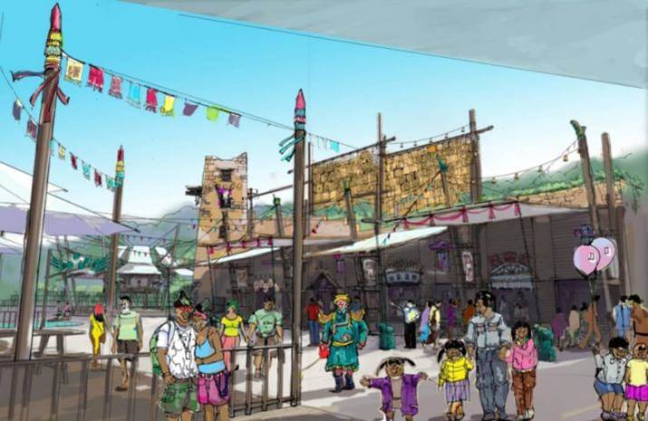 成都歡樂谷·巴蜀迷情主題樂園景觀設計 成都歡樂谷·巴蜀迷情主題樂園景觀設計