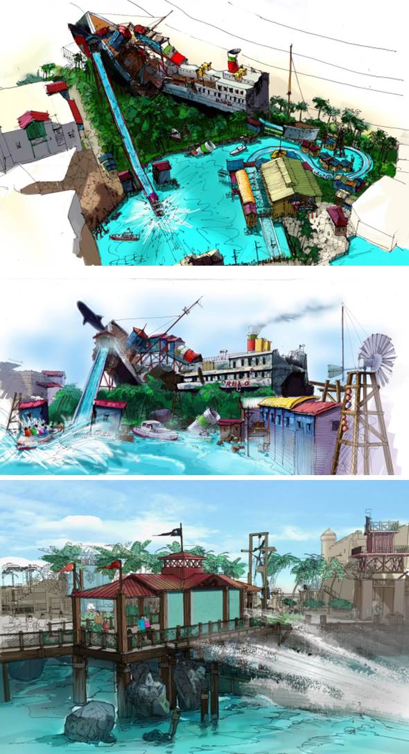 武漢歡樂谷·歡樂江城主題樂園景觀設(shè)計 武漢歡樂谷·歡樂江城主題樂園景觀設(shè)計