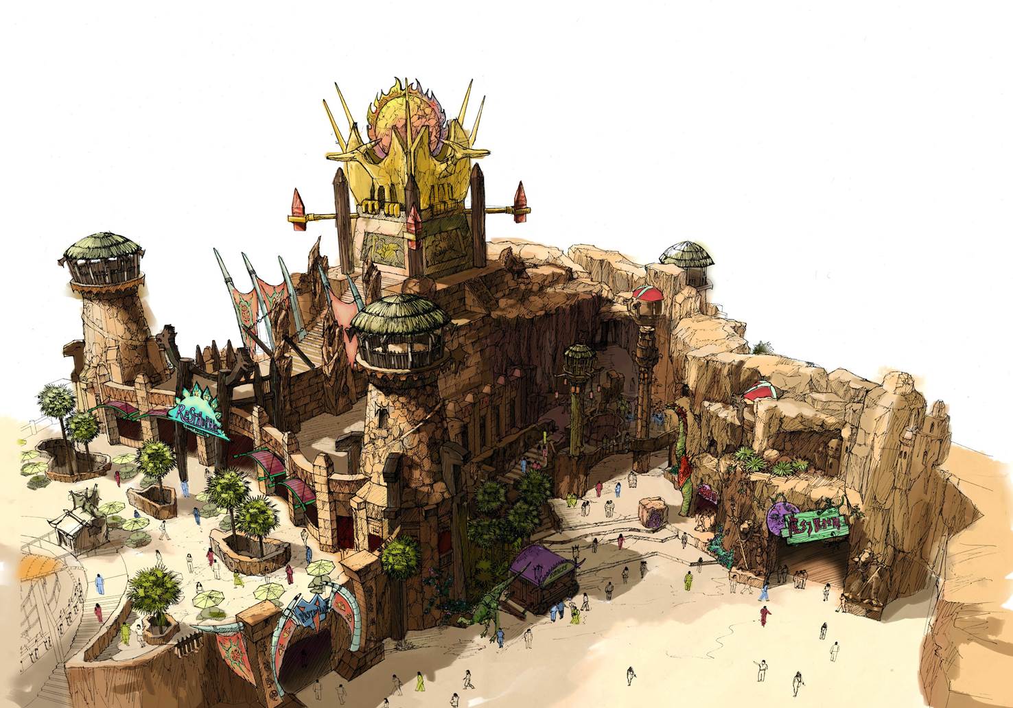 中華恐龍園主題樂園景觀設計 庫克蘇克區(常州) 中華恐龍園主題樂園景觀設計 庫克蘇克區(常州)