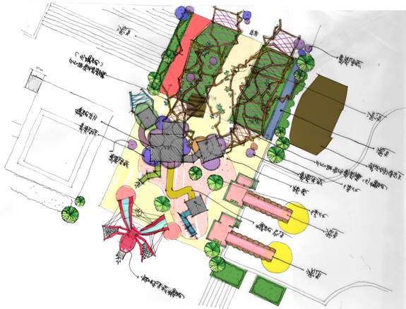 西安張裕鮮食葡萄園兒童主題樂園景觀設計