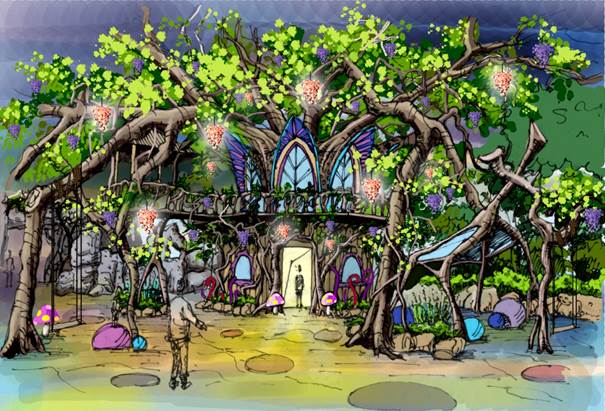 北京張裕酒莊兒童主題樂園景觀設計 北京張裕酒莊兒童主題樂園景觀設計