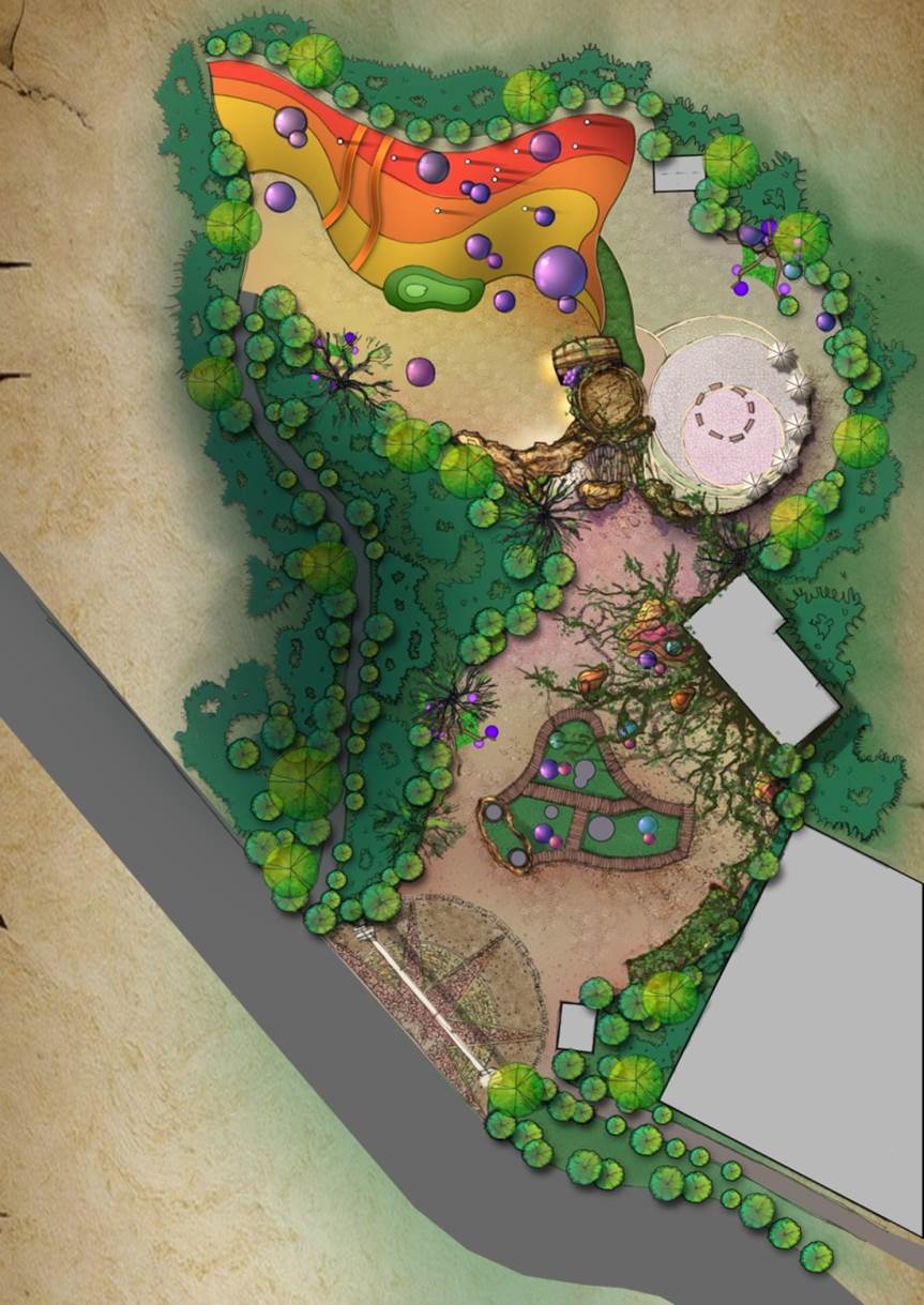 北京張裕酒莊兒童主題樂園景觀設計 北京張裕酒莊兒童主題樂園景觀設計