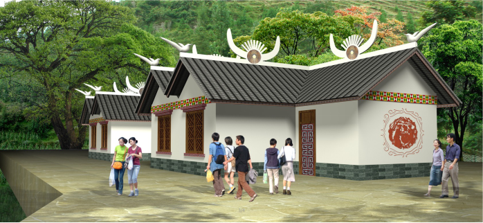 靈峰苗寨村落風貌改造景觀設計