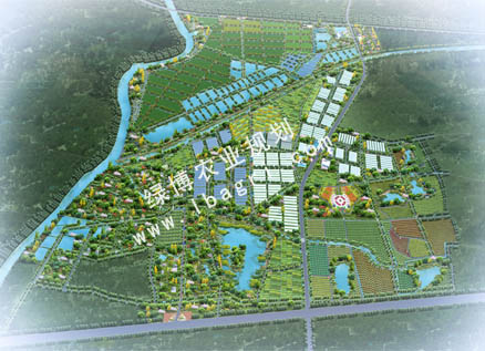 合肥仙臨現代農業科技園規劃效果圖